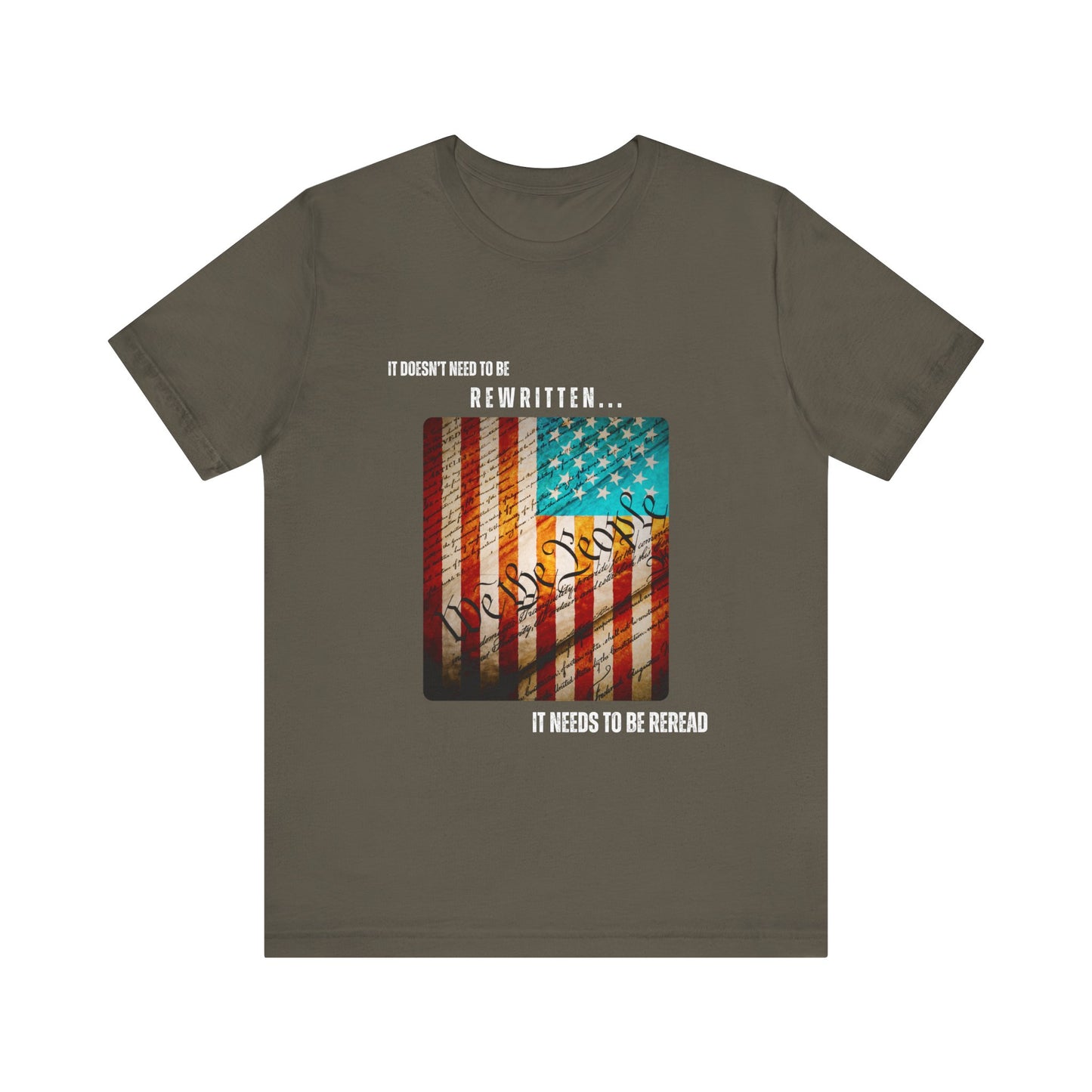 Constitution , Unisex T-shirt [REREAD IT OR LOSE IT]