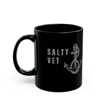 Salty Vet, Black Mug [FUELED BY COFFEE AND COMBAT]