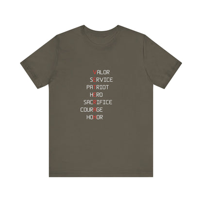 Veteran, Unisex T-shirt [BEEN THERE, DONE THAT, GOT THE RESPECT]