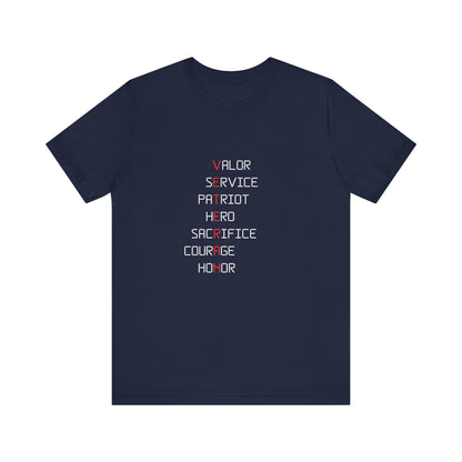 Veteran, Unisex T-shirt [BEEN THERE, DONE THAT, GOT THE RESPECT]