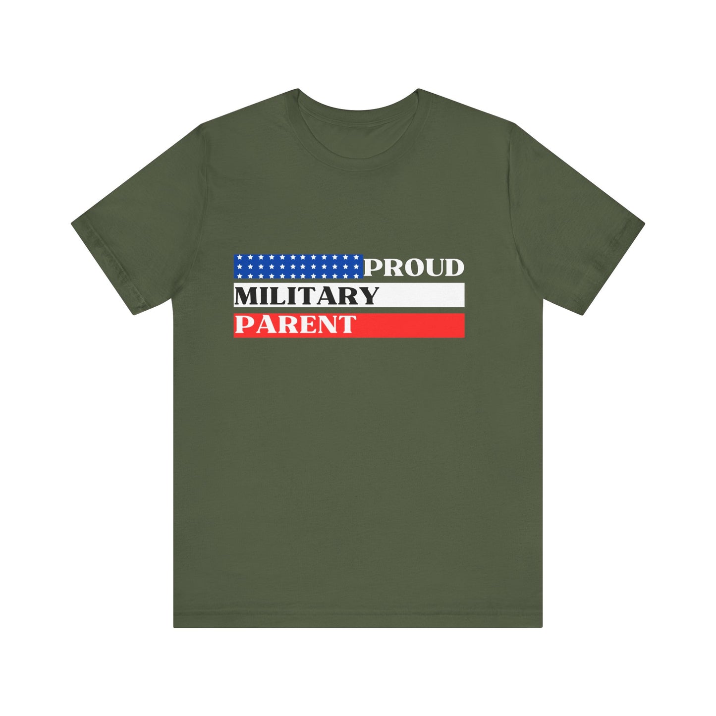 Proud Military Parent, Unisex T-shirt [WEAR YOUR HEART]