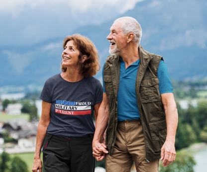 Proud Military Parent, Unisex T-shirt [WEAR YOUR HEART]