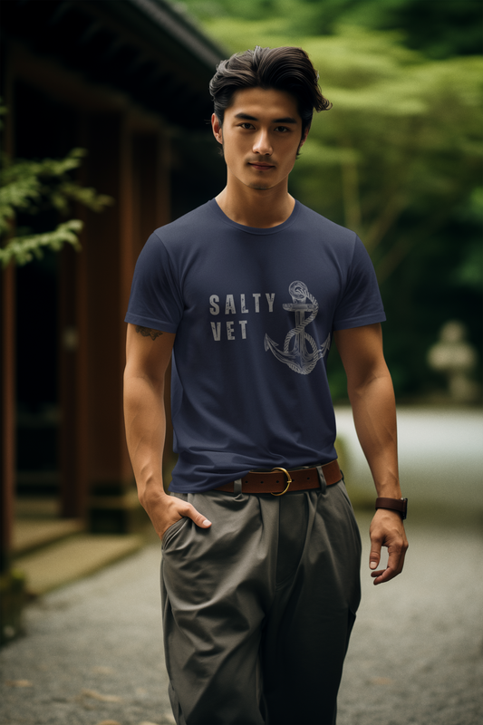 Salty Vet, Unisex T-shirt [BEEN THROUGH IT, STILL STANDING]