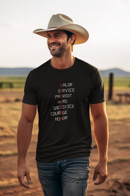 Veteran, Unisex T-shirt [BEEN THERE, DONE THAT, GOT THE RESPECT]